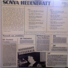 SONYA HEDENBRATT :: VINYYLI LP 1968 !! - pikkukuva 2