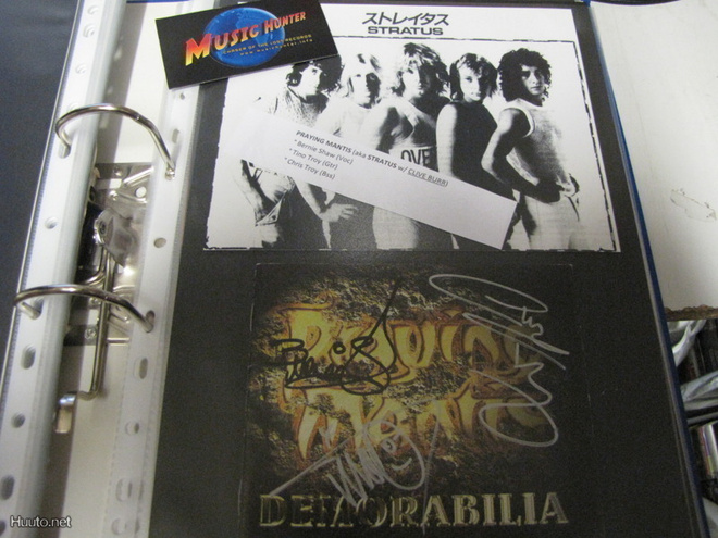 PRAYING MANTIS ( AKA STRATUS ) CD VIHKO+PROMOKUVA+3 NIMMARIA