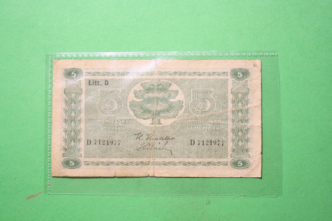 5 Markkaa 1939