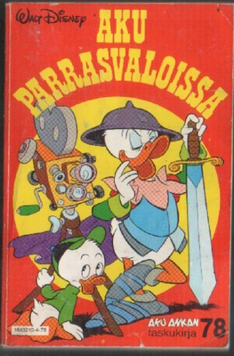 Aku Ankan Taskukirja  78 Aku parrasvaloissa (1p)