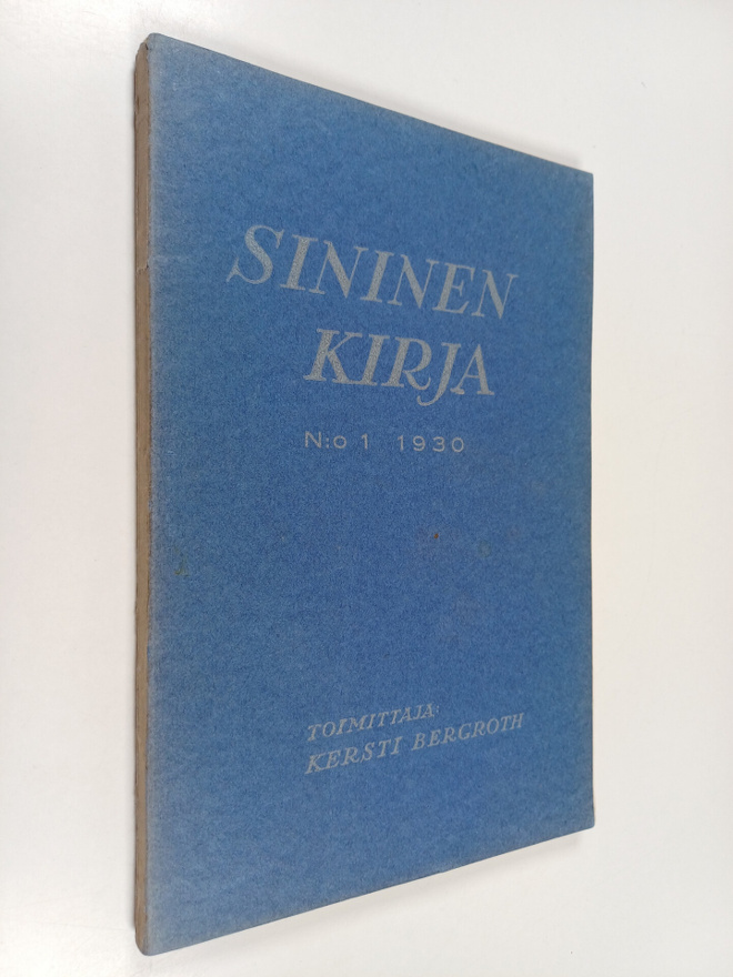 Kersti Bergroth : Sininen kirja 1/1930