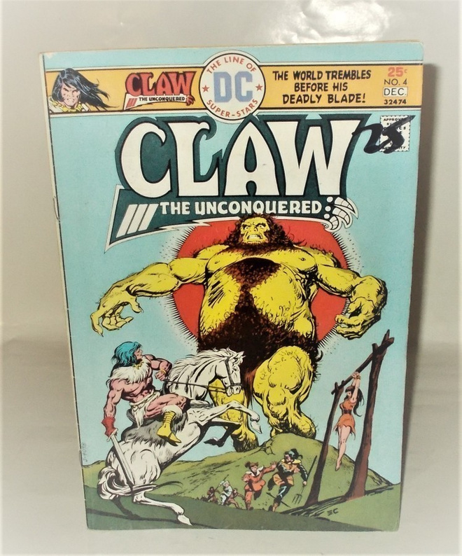 CLAW THE UNCONQUERED VOL.1 #4  1975