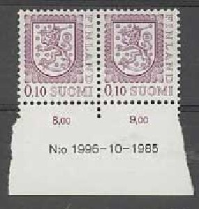 1978 10p leijona nro-pari 1996 ++