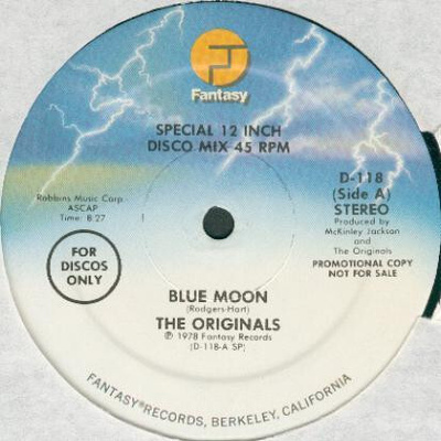 The Originals – Blue Moon 12” Promo