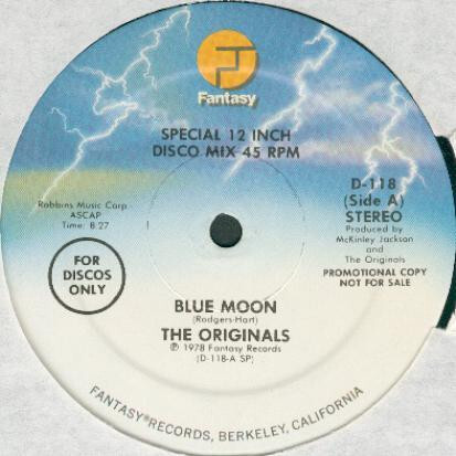 The Originals – Blue Moon 12” Promo