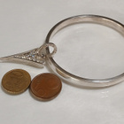 Miss Dee, Silver Plated sydän rannekoru rannerengas - pikkukuva 3