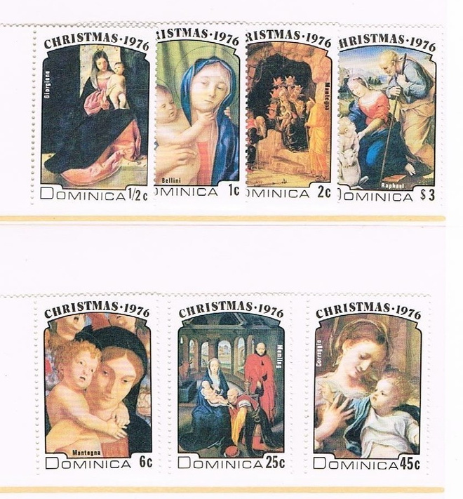 Dominica 1976 - Joulu Christmas ++