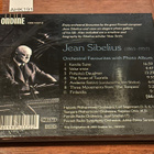 Sibelius: Orchestral Favourites + Photo Album SEALED Ondine - pikkukuva 2