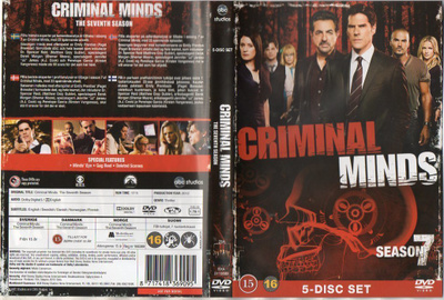 Criminal Minds Season 7 (44 059) k -FI- DVD nordic, (5) 201