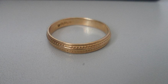 Kalevala 18K Uskelan Kultasormus koko 19,5