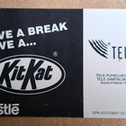 Tele P39 KitKat puhelukortti Nestle suklaa - pikkukuva 2