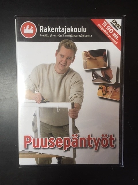 Rakentajakoulu 4 - Puusepäntyöt DVD (UUSI)