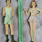 Paperinuket Margie & Walter 1940-50-luku - pikkukuva 3