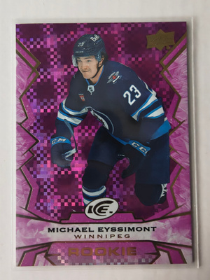 Michael Eyssimont 2022-23 UD Ice Rookie Purple