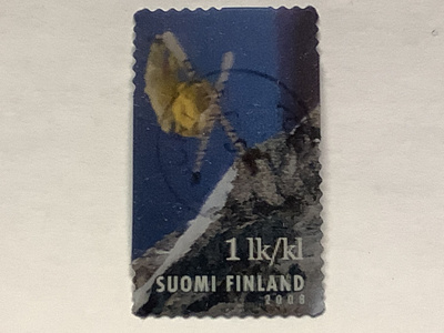 1875 / 2008 Alppihiihto 1/4 o leimattu