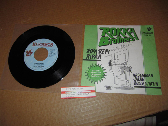 Rokka Brothers 7" Ripa repii ripaa/vasemman jalan ruulla lui