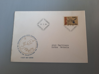 FDC Suomi 1965 Europa