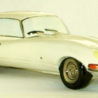 Carlton Ware Jaguar E-type coupe valkoinen, 1:15 - pikkukuva 1