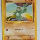 MAATYYPIN POKEMON KORTTI MACHOP, VANHA - pikkukuva 1