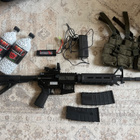 Hyväkuntoinen M&P 15 airsoft/kuula-ase Magpul osilla - pikkukuva 1