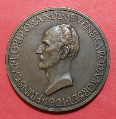 Ruotsi, Carl 1921, Ordförande i Svenska Röda Korset (KD1)