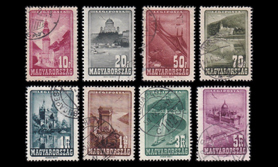 Unkari 963-70 o Lentoposti maisemia (1947)