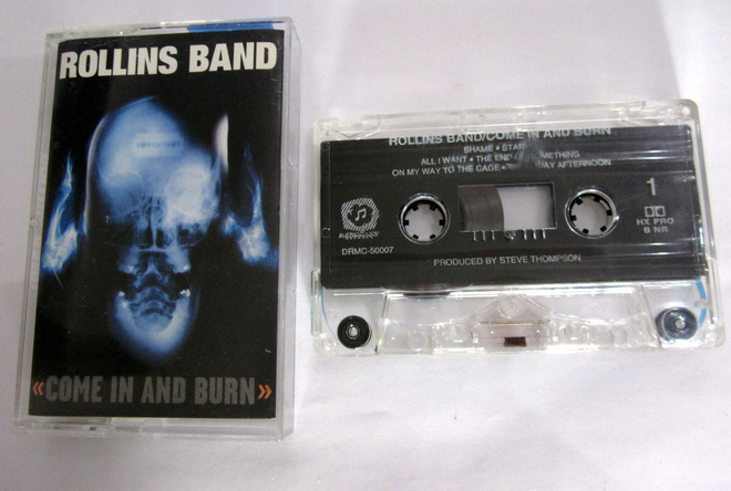 Henry ROLLINS BAND Come In and Burn C-KASETTI