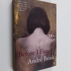 Andre Brink : Before I forget - pikkukuva 1