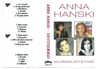 Anna Hanski Soitetuimmat c-kasetti