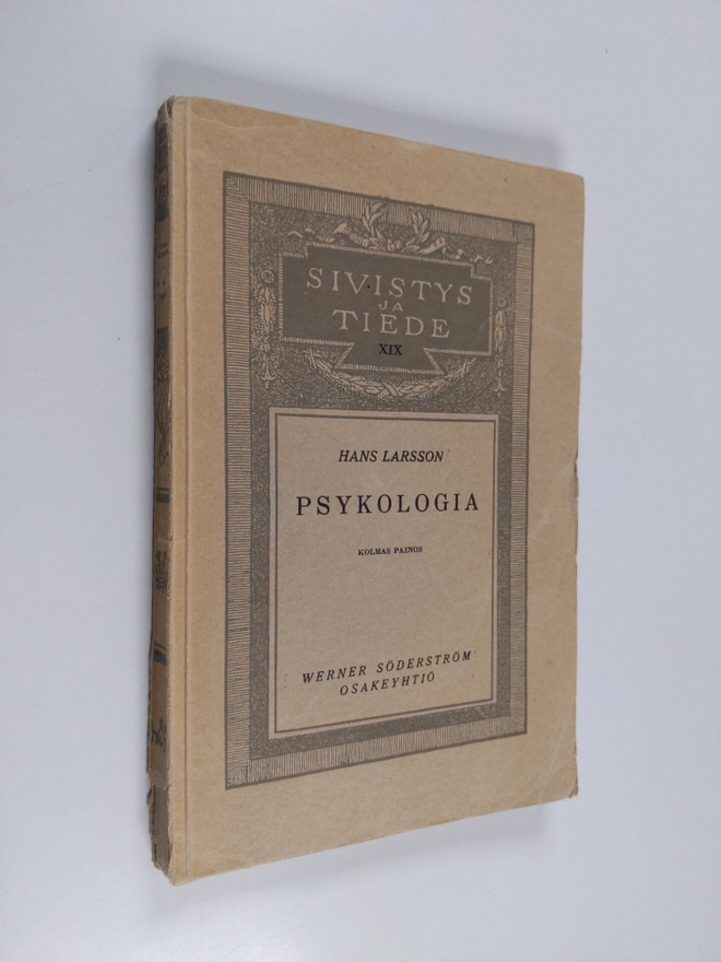 Hans Larsson : Psykologia
