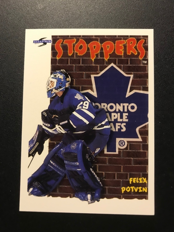 1995-96 Score Stoppers Felix Potvin #316