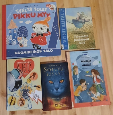 Tarjoa kirjoista!