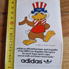Adidas olympialaisten vintage tarra 1980-luvulta - pikkukuva 1