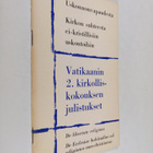 Uskonnonvapaudesta : Vatikaanin 2. kirkolliskokouksen jou... - pikkukuva 1