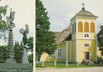KIRKKOKORTTI - ERÄJÄEVEN KIRKKO
