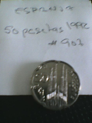 Espanja 50 pesetas 1992, km#907