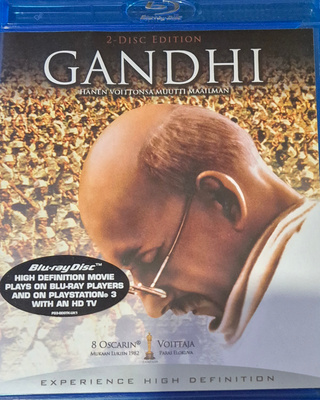 Gandhi - 2 Disc -Blu-Ray.SUOMIKANSI