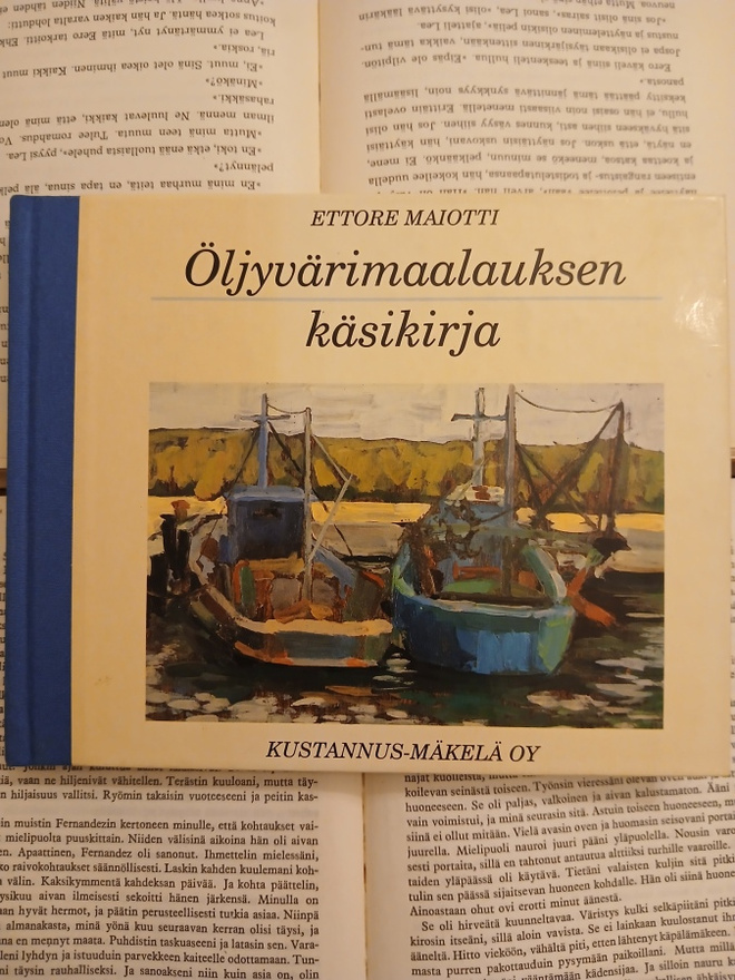 Ettore Maiotti - Öljyvärimaalauksen käsikirja (sid.)