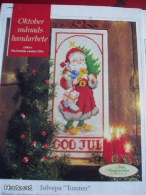 Ristipistomalli Joulupukki Atelje Margaretha