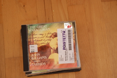The Great Paraguayan John Williams Plays Barrios CD
