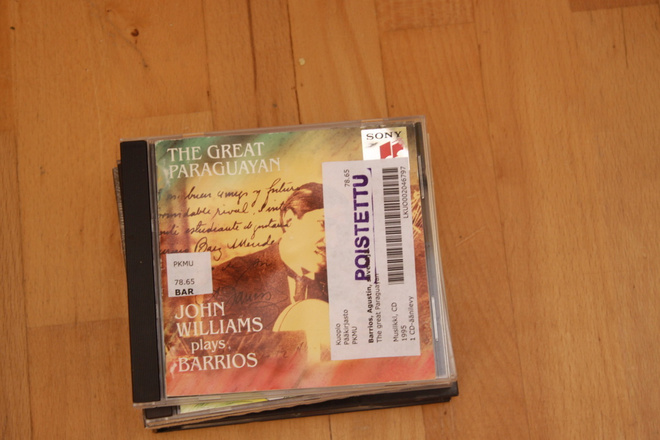 The Great Paraguayan John Williams Plays Barrios CD