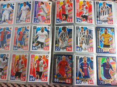 Topps UEFA Champions League 2017-2018 alkaen 0,20€/kpl