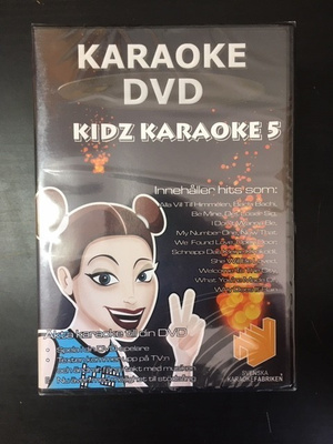 Svenska Karaokefabriken - Kidz Karaoke 5 DVD (UUSI)