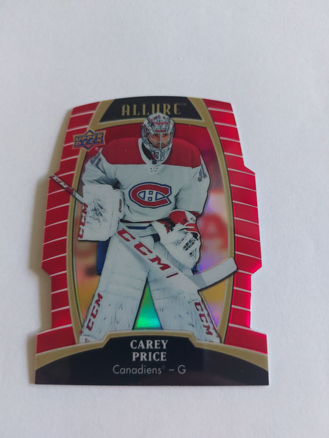 2019-20 Upper Deck Allure Red Rainbow #11 Carey Price