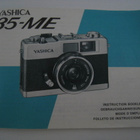  Yashica 35-ME Käyttöohje Manual Guidebook - pikkukuva 1