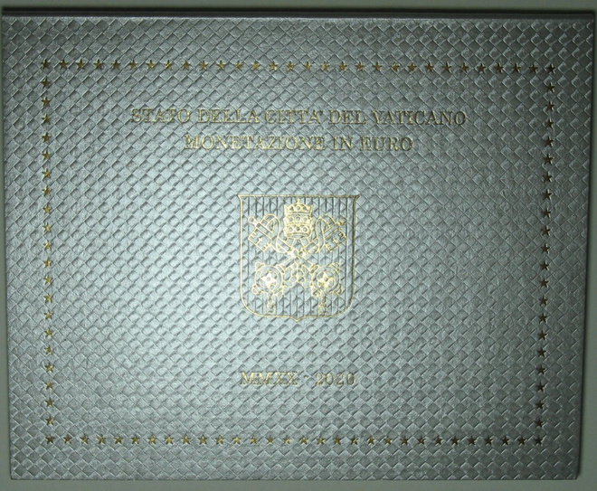 2020 VATIKAANI BU setti 1c- 2euro