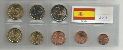 Espanja rahasarja 2011 UNC