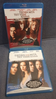 Tiedän mitä teit viime kesänä 1 & 2 ( Blu-ray )