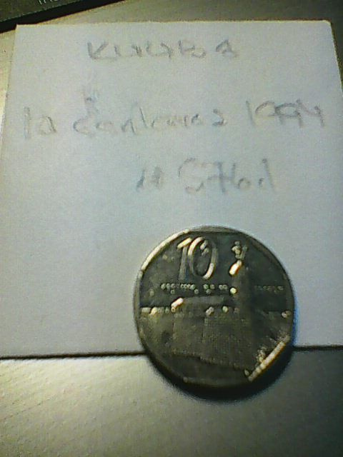 Kuuba 10 centavos 1994, km#576.1