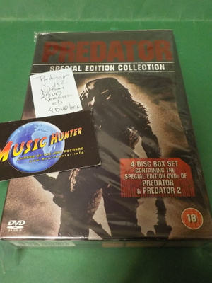 PREDATOR SPECIAL EDITION COLLECTION 4DVD BOKSI (W)